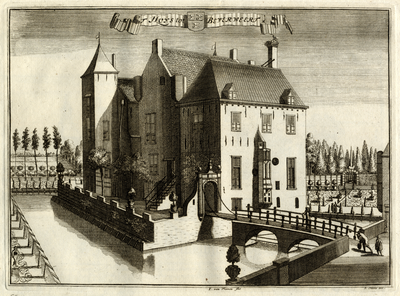 135363 Gezicht vanaf de voorburcht op het kasteel Beverweerd bij Werkhoven.